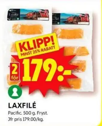 ICA Kvantum LAXFILÉ erbjuda