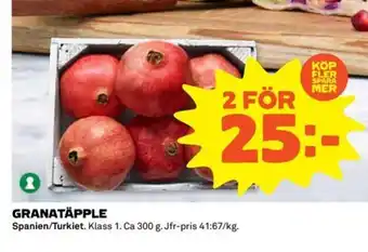 Coop Extra GRANATÄPPLE erbjuda
