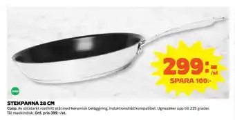 Coop Extra STEKPANNA 28 CM erbjuda