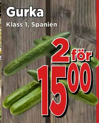 Supergrossen Gurka erbjuda