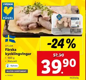 Lidl Färska kycklingvingar erbjuda