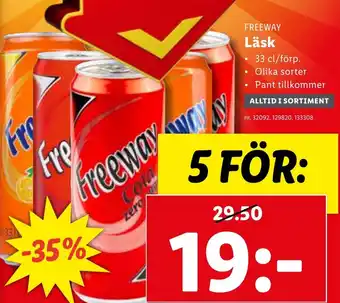Lidl Läsk erbjuda