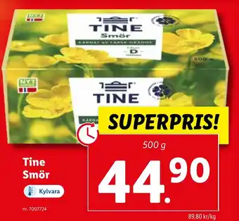 Lidl Tine Smör erbjuda