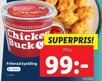 Lidl Friterad kyckling erbjuda