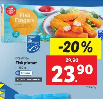 Lidl Fiskpinnar erbjuda