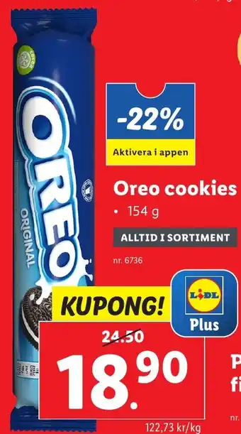Lidl Oreo cookies erbjuda