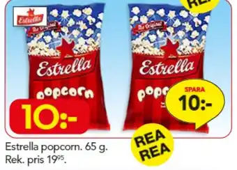Bo Ohlsson Estrella popcorn erbjuda