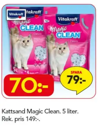 Bo Ohlsson Kattsand Magic Clean erbjuda