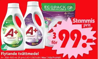 Flytande tvättmedel