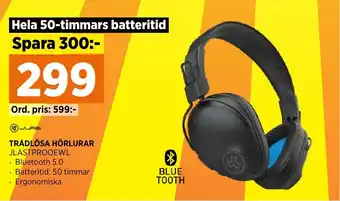 Power TRÅDLÖSA HÖRLURAR erbjuda