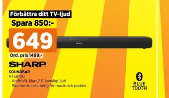 Power SOUNDBAR erbjuda