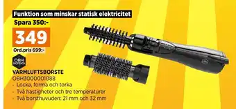 Power VARMLUFTSBORSTE erbjuda