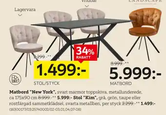 XXXLutz STOL/STYCK erbjuda