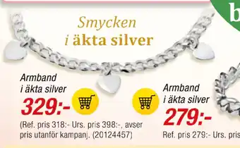 Armband i äkta silver