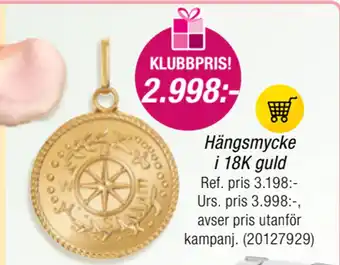 Guldfynd Hängsmycke i 18K guld erbjuda