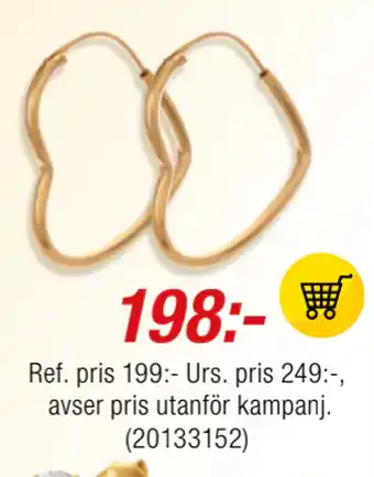 Guldfynd Örhängen i äkta silver erbjuda
