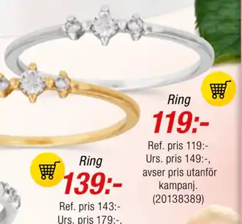 Guldfynd Ring erbjuda