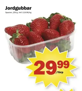 Pekås Jordgubbar erbjuda