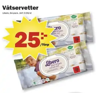 Pekås Våtservetter erbjuda