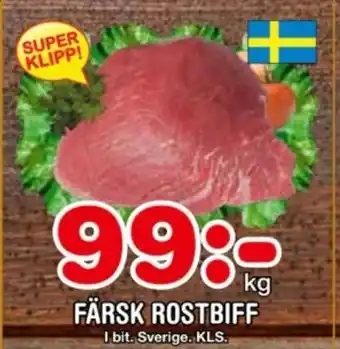 Nya Pulsen FÄRSK ROSTBIFF erbjuda