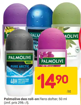 Rusta Palmolive deo roll-on erbjuda
