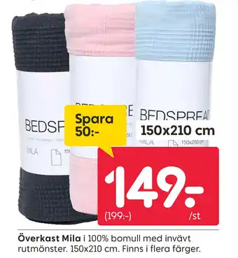 Överkast Mila