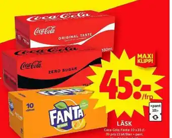 ICA Maxi LÄSK erbjuda