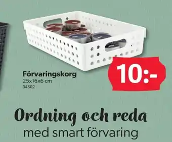 DollarStore Förvaringskorg erbjuda