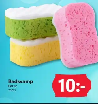 DollarStore Badsvamp erbjuda