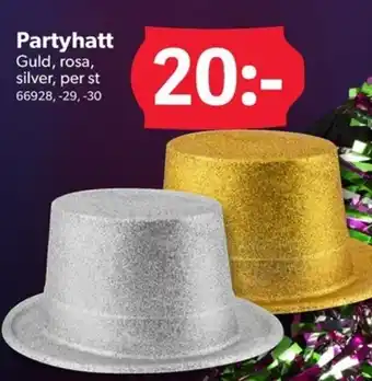 DollarStore Partyhatt erbjuda