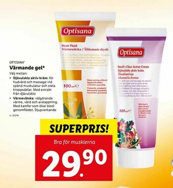 Lidl Värmande gel erbjuda