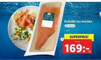 Lidl Kallrökt lax helsida erbjuda