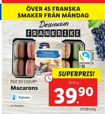 Lidl Macarons erbjuda