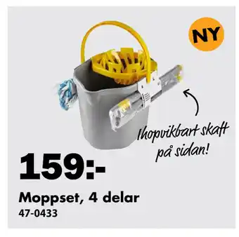 Biltema Moppset, 4 delar erbjuda