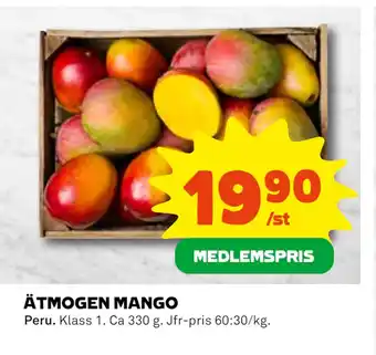 Coop ÄTMOGEN MANGO erbjuda