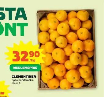 Stora Coop CLEMENTINER erbjuda