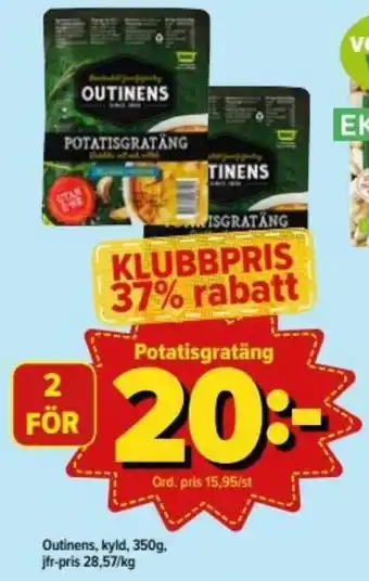 Outlinens Potatisgratäng 350g