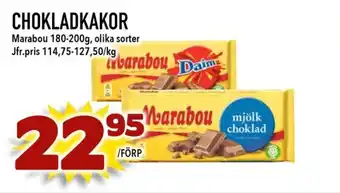 Supergrossen CHOKLADKAKOR erbjuda