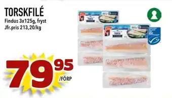 Supergrossen TORSKFILÉ erbjuda