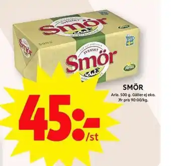 ICA Maxi SMÖR erbjuda