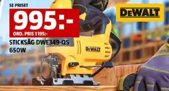 Bauhaus STICKSÅG DWE349-QS erbjuda