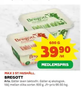 Coop BREGOTT erbjuda