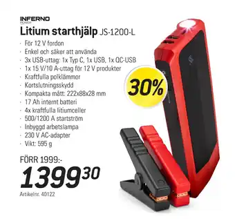thansen Litium starthjälp erbjuda