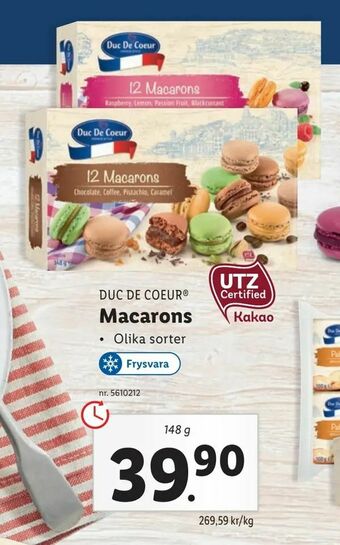 Lidl Macarons erbjuda