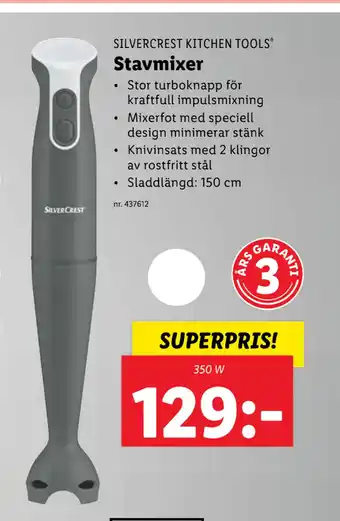 Lidl Stavmixer erbjuda