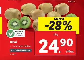 Lidl Kiwi erbjuda
