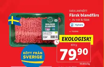Lidl Färsk blandfärs erbjuda
