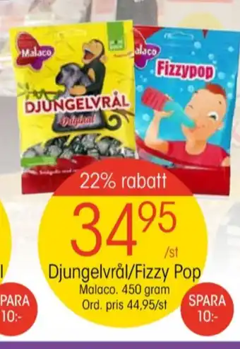 EKO Djungelvrål godispåsar erbjuda