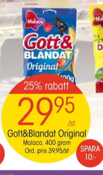 Gott & blandat familie guf godispåsar