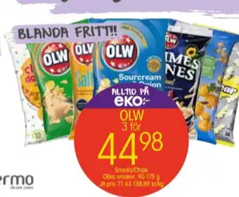 EKO Choco crunch snacks pomes fines erbjuda